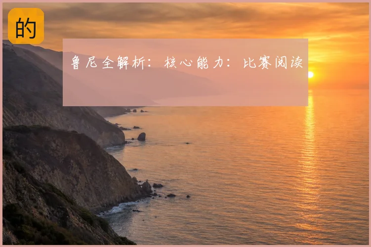 鲁尼全解析：核心能力：比赛阅读